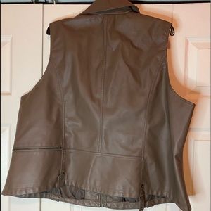 Faux Leather Jacket